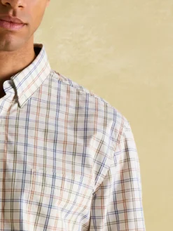 Clearance Joules Abbott Cotton Poplin Shirt Cream