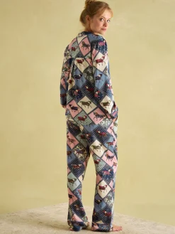 New Joules Alma Pyjama Set Multi