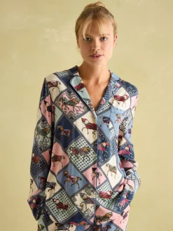 New Joules Alma Pyjama Set Multi