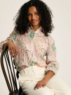 Sale Joules Amilla 100% Linen Shirt Multi