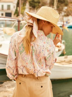 Sale Joules Amilla 100% Linen Shirt Multi