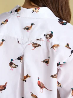 Best Joules Amilla Cotton Shirt White