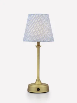 Outlet Joules Apsley Blue Print Rechargable LED Lamp BluePrint