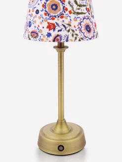 Sale Joules Apsley Blue Print Rechargable LED Lamp BluePrint