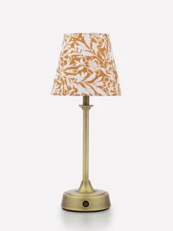 Sale Joules Apsley Gold Print Rechargable LED Lamp GoldPrint