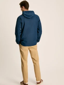 Joules Arlow Navy Blue Lightweight Waterproof Coat NavyBlue