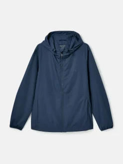 Joules Arlow Navy Blue Lightweight Waterproof Coat NavyBlue