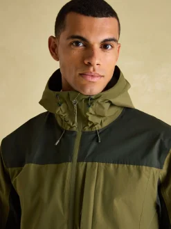 Best Joules Ayston Lightweight Waterproof Coat Green