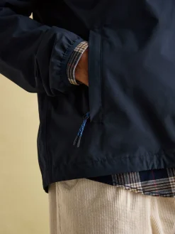 Online Joules Ayston Navy Blue Lightweight Waterproof Coat NavyBlue