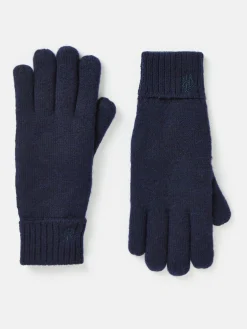 Online Joules Berwick Thinsulate Lined Gloves Navy