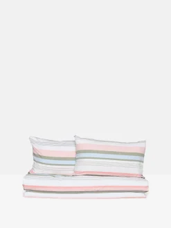 Outlet Joules Bohemian Stripe Cover Set Black