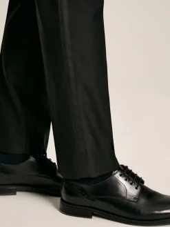 Best Joules Slim Fit Tuxedo Suit Trousers Black