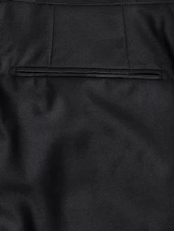 Best Joules Slim Fit Tuxedo Suit Trousers Black