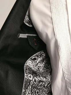 Discount Joules Slim Fit Tuxedo Suit Jacket Black