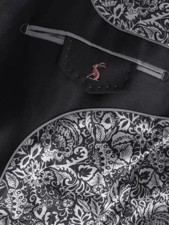 Discount Joules Slim Fit Tuxedo Suit Jacket Black