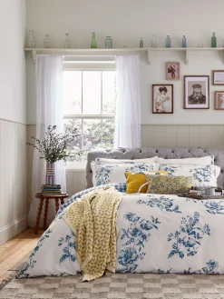 Hot Joules Honey Floral Cover Set Blue