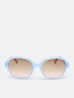 Discount Joules Round Rimmed Sunglasses Blue