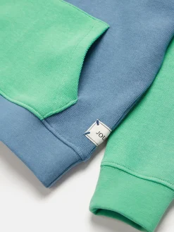 Online Joules Boys' Alistair Boys' Quarter Zip Sweatshirt Blue