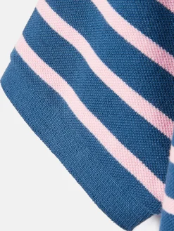 Best Joules Boys' Filbert Striped Pique Cotton Polo Shirt Pink