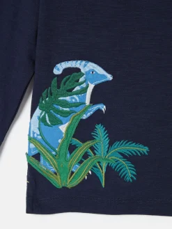 Online Joules Boys' Jack Navy Blue Artwork Top NavyBlue