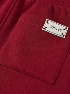 Discount Joules Boys' Ted Burgundy Red Relaxed Fit Joggers BurgundyRed