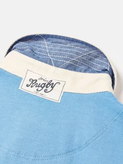 Hot Joules Boys' Tournament Rugby Jersey Polo Shirt Blue