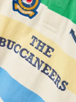 Clearance Joules Boys' Tournament Rugby Jersey Polo Shirt Multi