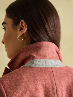 Hot Joules Bramble Tweed Blazer Pink