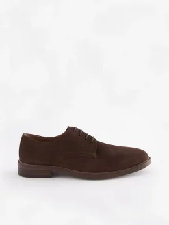 Clearance Joules Suede Derby Brown