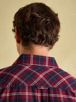 Sale Joules Buchanan Soft Brushed Cotton Check Shirt Red