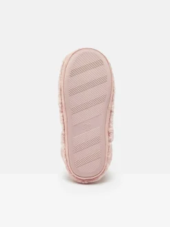 Online Joules Cabin Luxe Faux Fur Slipper Boots Pink