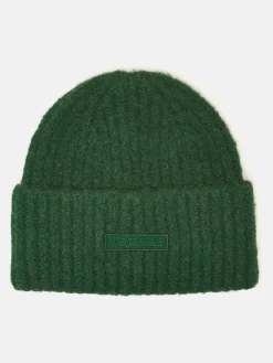 Discount Joules Caversham Beanie Hat Green