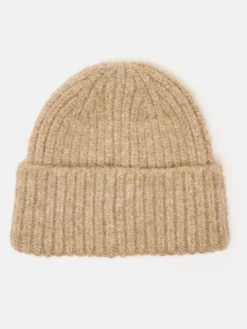 New Joules Caversham Beanie Hat Oatmeal