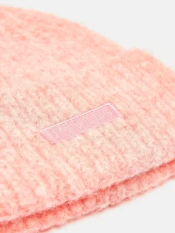 Discount Joules Caversham Beanie Hat Pink