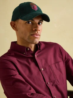 Online Joules Chadwick Corduroy Cap Green