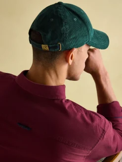 Online Joules Chadwick Corduroy Cap Green