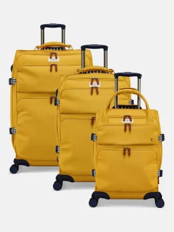 Outlet Joules Coast Antique Gold Cabin 4 Wheel Soft Suitcase AntiqueGold