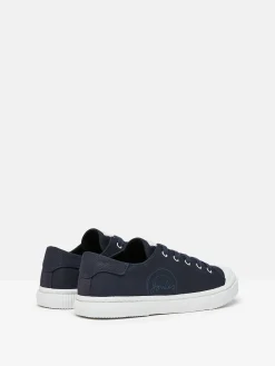 Clearance Joules Coast Navy Blue Canvas Pumps NavyBlue