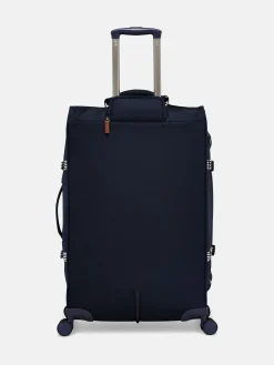 Sale Joules Coast Large 4 Wheel Soft Suitcase Navy