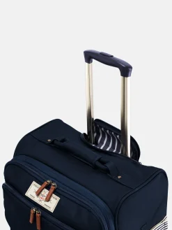 Sale Joules Coast Large 4 Wheel Soft Suitcase Navy