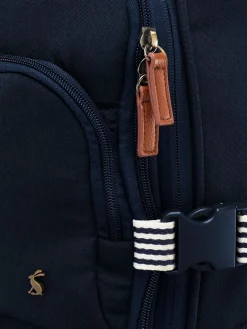 Sale Joules Coast Large 4 Wheel Soft Suitcase Navy