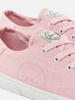 Discount Joules Coast Canvas Pumps Pink