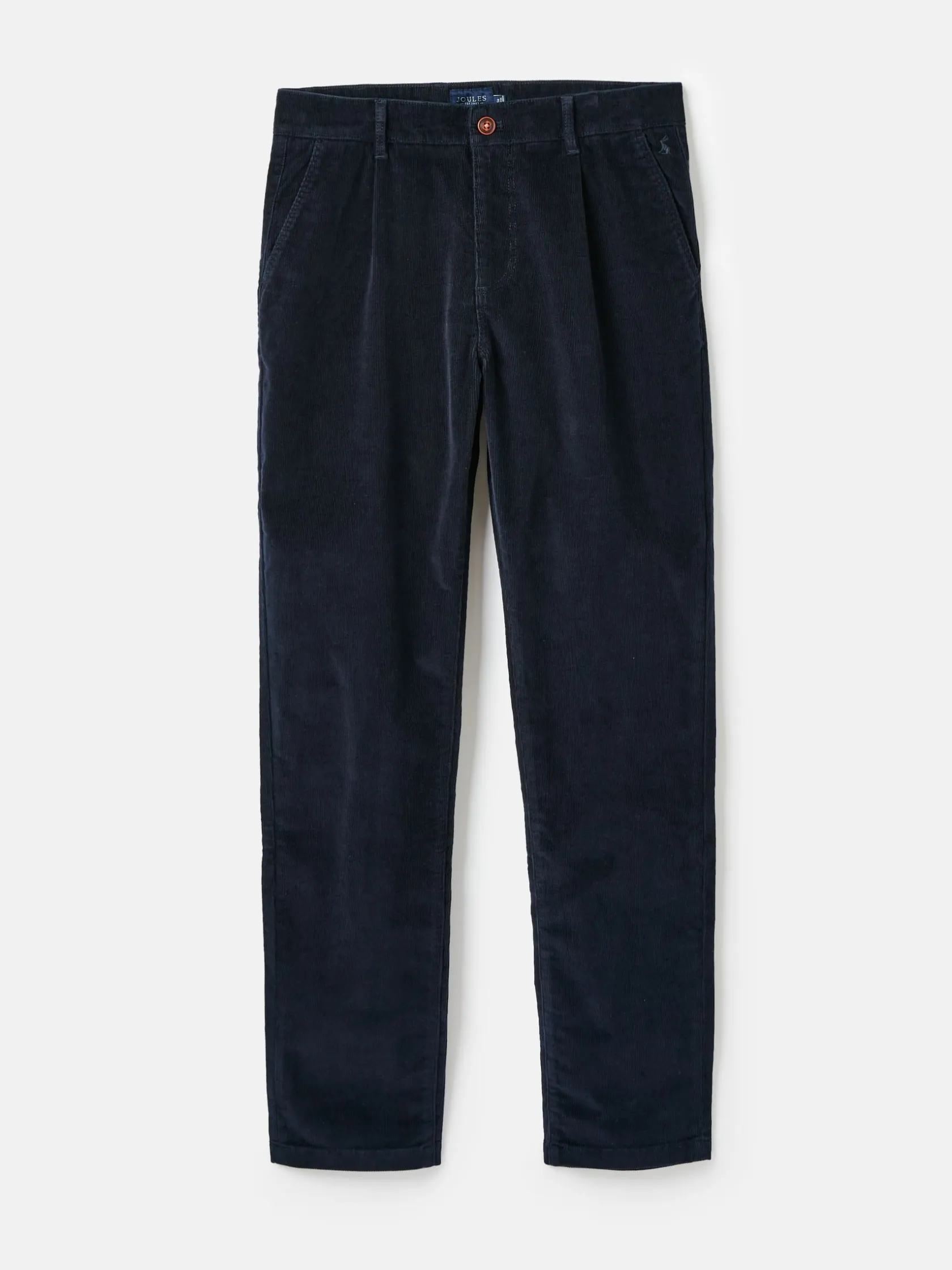 Outlet Joules Cord Navy Blue Straight Leg Corduroy Trousers NavyBlue