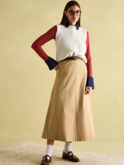 Best Joules Cordelia Red Geo Long Sleeve Top RedGeo