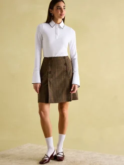 Best Joules Cordelia Long Sleeve Top White