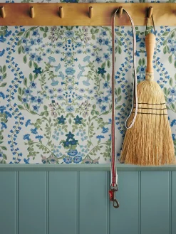 Online Joules Symmetrical Trellis Ditsy 10M Wallpaper Cream