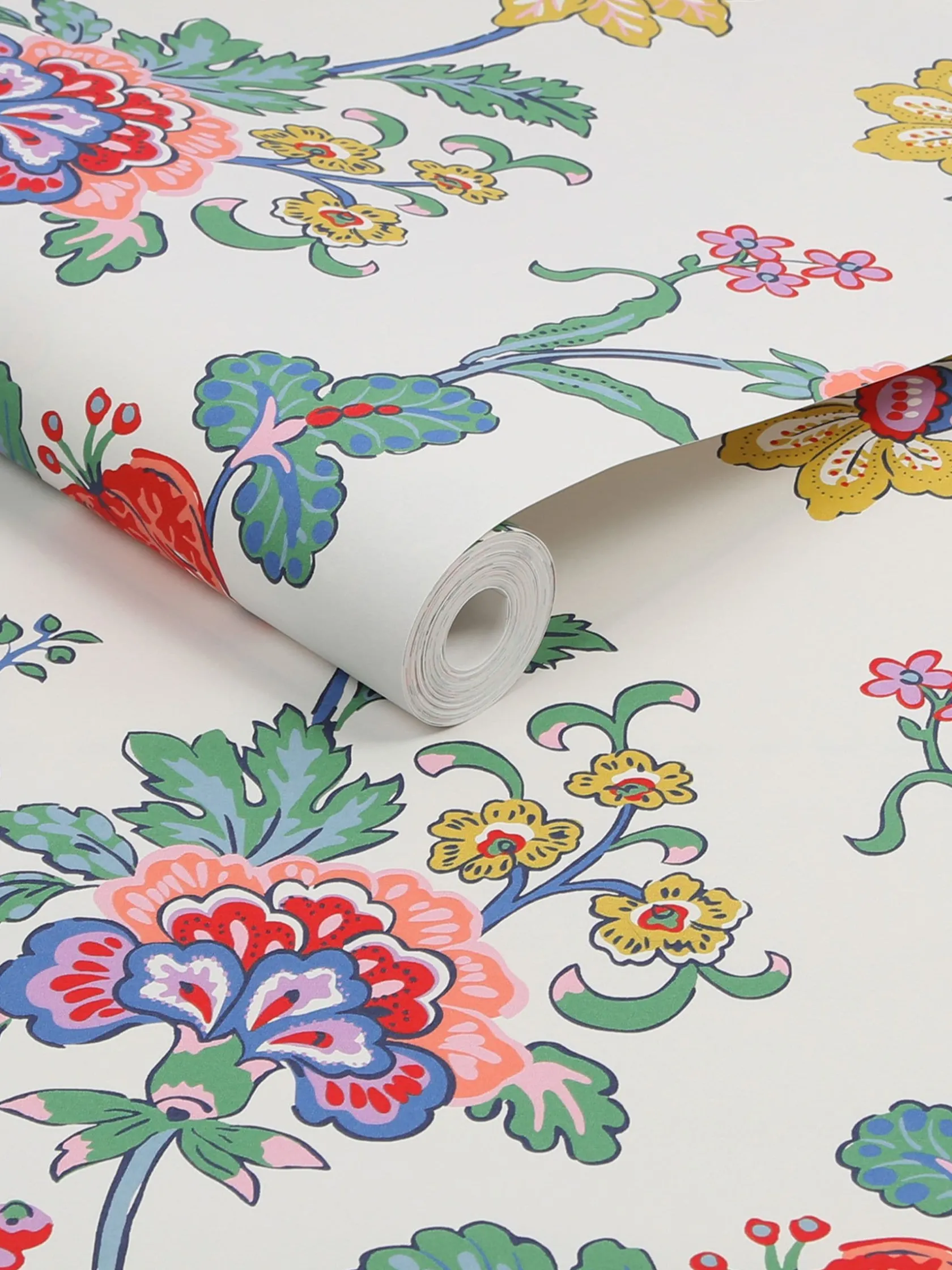 Online Joules Vine Cottage Floral 10M Wallpaper Cream