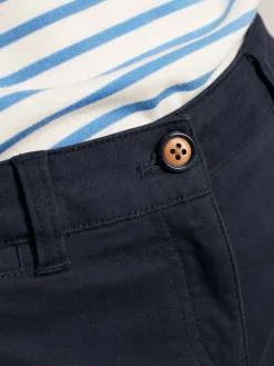 Online Joules Cruise Mid Thigh Length Chino Shorts Blue