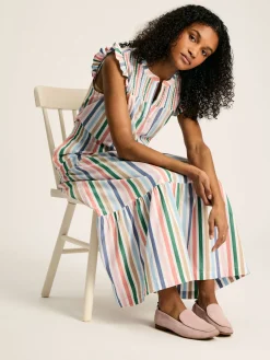 Online Joules Cynthia Tiered Co-ord Skirt Stripe