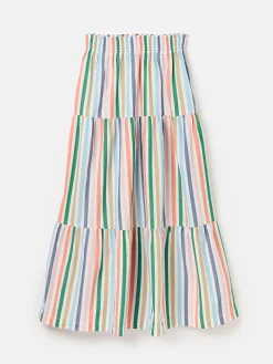 Online Joules Cynthia Tiered Co-ord Skirt Stripe